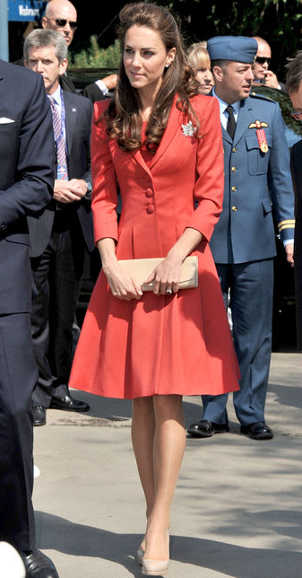 kate-canada-catherine-walker-red-coat-dress
