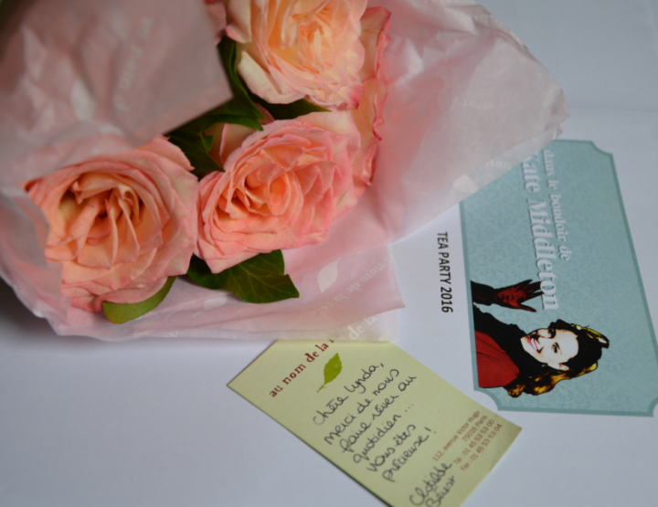 Mon bouquet de roses cadeau de Clotilde